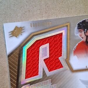 Upper Deck Patrick Eaves Hockey Jersey Card